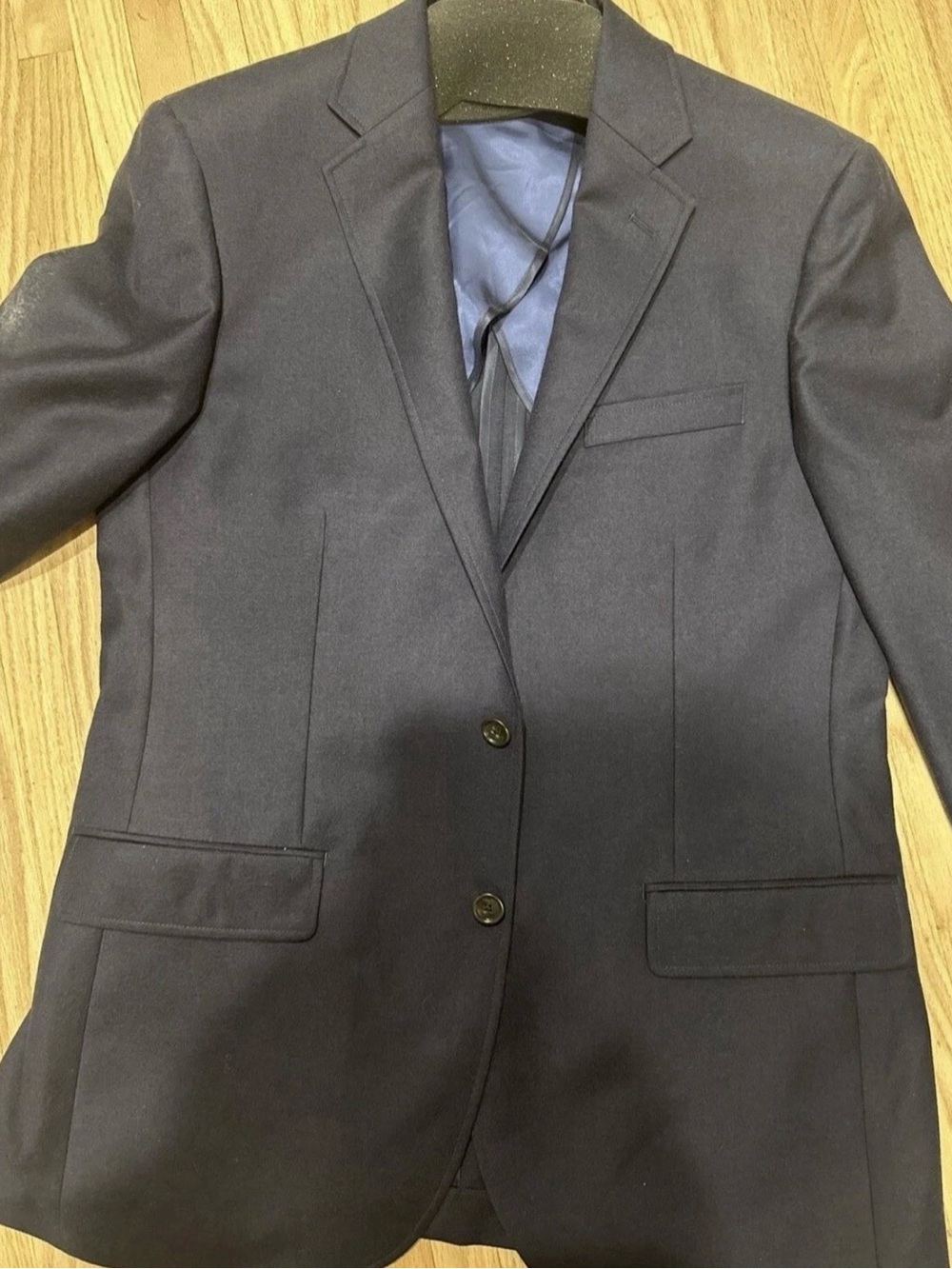 J. Crew Navy Two-Button Wool Blend Blazer